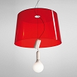 Lampa 001S/B czerwona detal