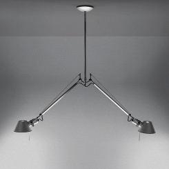 Lampa wisząca Tolomeo Due Bracci