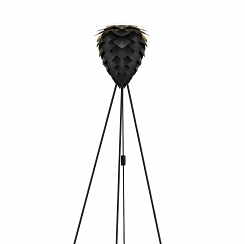 Lampa podłogowa Conia Mini black & gold